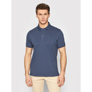 Tommy Hilfiger pánské modré polo tričko - L (C9T)