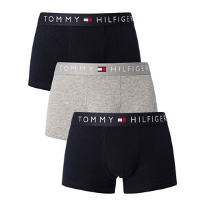 Tommy Hilfiger pánské boxerky 3 pack - XL (05K)