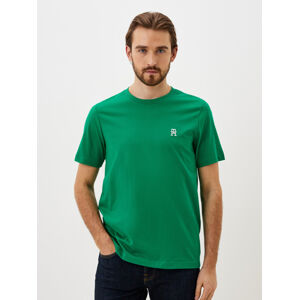 Tommy Hilfiger pánské zelené tričko - M (L4B)