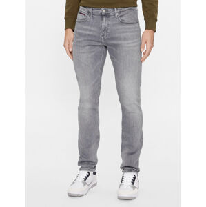Tommy Jeans pánské šedé džíny - 33/32 (1BZ)