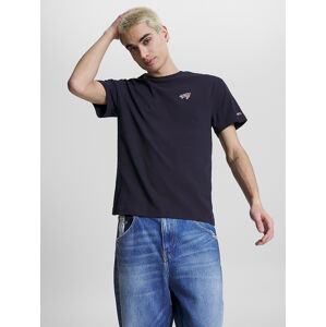 Tommy Jeans pánské tmavě modré triko SIGNATURE - S (DW5)