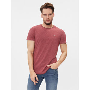 Tommy Jeans pánské červené tričko - M (XJS)