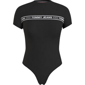 Tommy Jeans dámské černé body - S (BDS)
