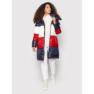put forward frame Blur Tommy Hilfiger dámský barevný péřový kabát - S (01X) | Levné módní značkové  oblečení