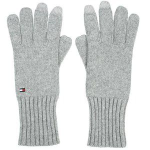 Tommy Hilfiger dámské šedé rukavice Soft - OS (047)