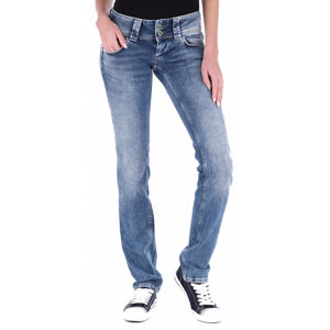 Pepe Jeans dámské modré džíny Venus - 25 (0E9)